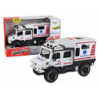 Offroad Vehicle Ambulance White Opening Doors Sounds Lights