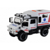 Offroad Vehicle Ambulance White Opening Doors Sounds Lights