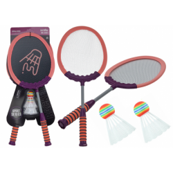 Set of 2 Badminton rackets,...