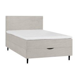 Continental bed LAARA 120x200cm, beige
