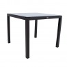 Комплект садовой мебели AMALFI стол и 4 стула (14533), серый
