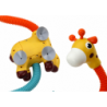 Yellow Giraffe Bath Toy Shower Sprinkler