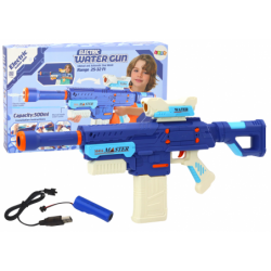 M416 Rechargeable Water Rifle 500ml Blue
