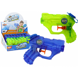 Mini Water Gun Handy, green,  blue, range 7-8 m
