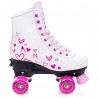 Quad Roller Skates Raven Trista White/Pink with adjustable size