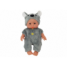 Small Baby Doll, Gray Clothes, Koala Hat