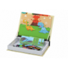 Magnetic Puzzle Book Dinosaurs Puzzle Cards Puzzle 64 pieces.