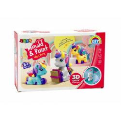 Creative Artistic Unicorn 3D Plaster Paint Set