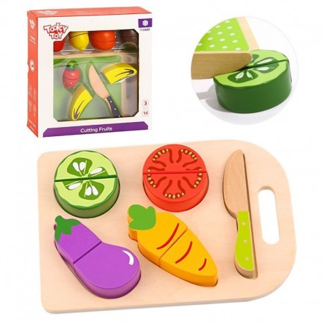 TOOKY TOY Vegetables Cutting Board