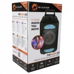 Portable Speaker N-GEAR FLASH 610 Black Wireless Bluetooth FLASH610
