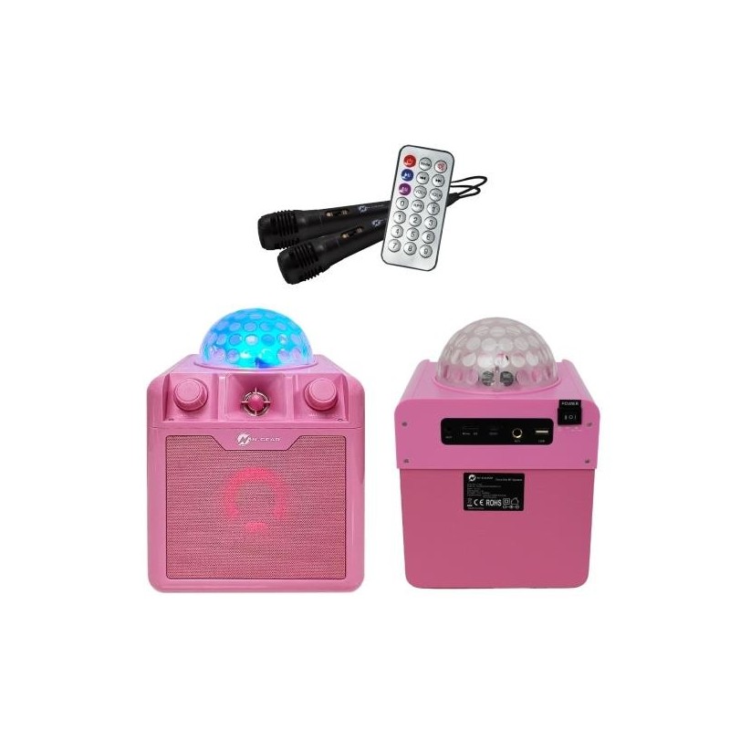 Portable Speaker N-GEAR DISCO BLOCK 410 PINK Pink Wireless Bluetooth DISCOBLOCK410P