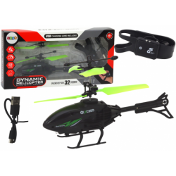 Palm Controlled Helicopter Band Black and Green