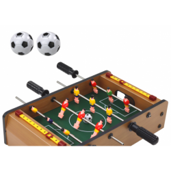 Mini Wooden Table Football 36cm x 21.5cm x 9cm