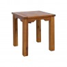 Bench-side table FORTUNA 40x40x45cm, acacia