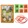 Arcade Game Bag Throw Hoop 2in1 Dinosaurs Board