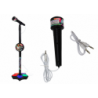 Microphone with Stand for Children, Adjustable, Black