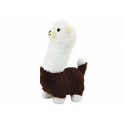 Interactive running game Pet Llama Alpaca Brown 23cm