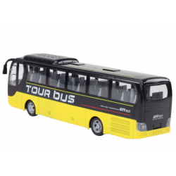 Remote Controlled RC Bus Yellow With Remote Control Light Effects