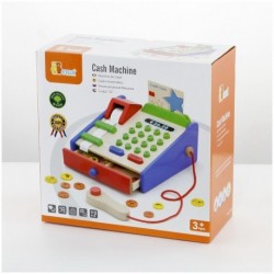 Wooden cash register with accessories Viga Toys scanner