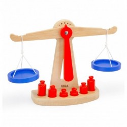 Wooden Counter Scale Equivalent to Viga Toys