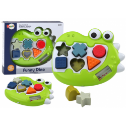 Sensory Dinosaur Sorter Playing Melodies Puzzle For The Youngest