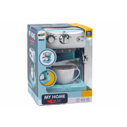 Toy Coffee Machine Home Appliances Water Steam Turquoise