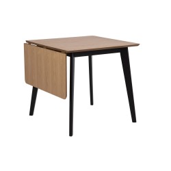 Обеденный стол ROXBY, 80 120x80xH76см, дуб чёрный