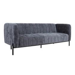 Sofa bed TAMIKA 3-seater, grey