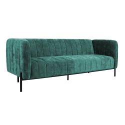 Sofa bed TAMIKA 3-seater, green