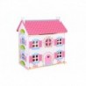 TOOKY TOY Two-story Wooden Dollhouse