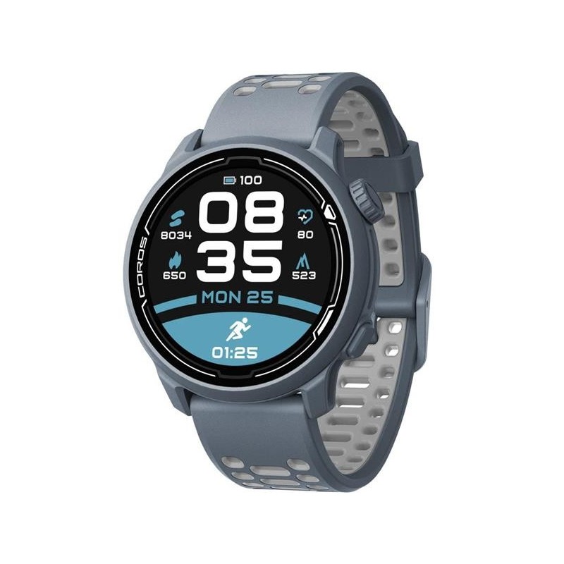 PACE 2 Premium GPS Sport Watch Blue Steel