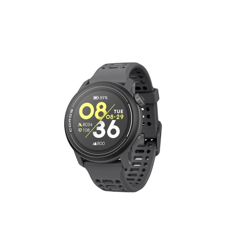 COROS PACE 3 GPS Sport Watch Black w/ Silicone Band