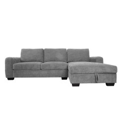 Corner sofa MARITA RC, grey