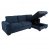 Corner sofa MARITA RC, dark blue