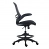 High task chair TRIBECCA black