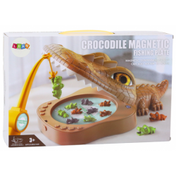 Crocodile Fishing Game Magnetic Brown Crocodile