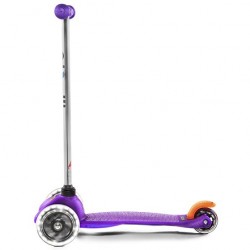 3-wheel Scooter Micro Mini Classic LED Purple