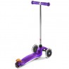 3-wheel Scooter Micro Mini Classic LED Purple