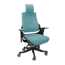 Task chair WAU teal blue