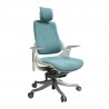 Task chair WAU teal blue white