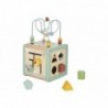 TOOKY TOY Wooden Activity Cube Sorter Maze