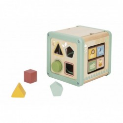 TOOKY TOY Wooden Activity Cube Sorter Maze