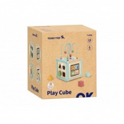 TOOKY TOY Wooden Activity Cube Sorter Maze