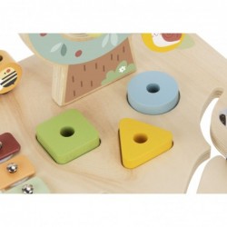 TOOKY TOY Puidust tegevuslaud Montessori taldrikud