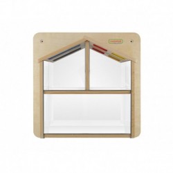 Sensory Wall Board House With Masterkidz Mirrors