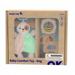 TOOKY TOY Gift Set Puppy Rattle