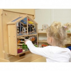 Sensory Wall Board House With Masterkidz Mirrors