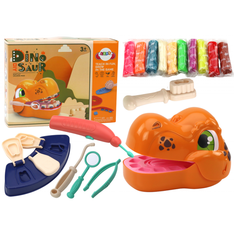 Creative Set Dinosaur Dentist Playdough Accessories