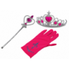 Little Princess Accessories Set Wand Glove Crown Braids