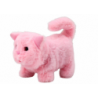 Plush Kitten Interactive Animal Walks and Meows Pink